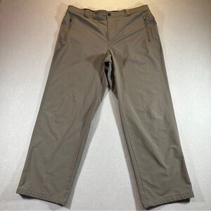 Coolibar Pants Men’s‎ 34x30” Beige UPF 50+ Outdoors Hiking Golf Active Sports